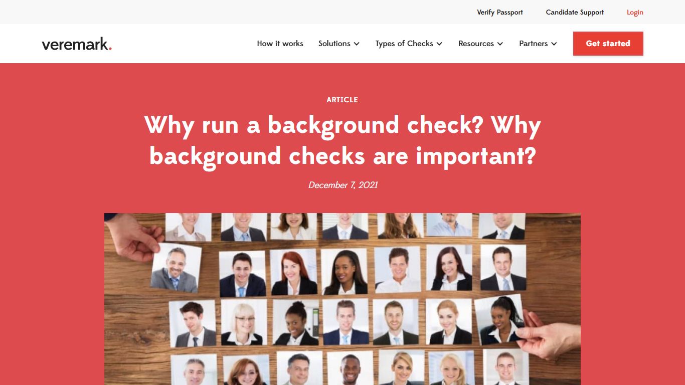 Why run a background check? Why background checks are important? - Veremark